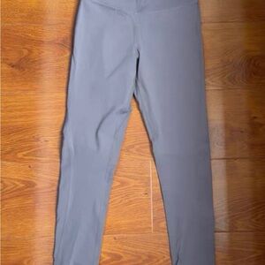 Women's Gray High-Rise Stretch Leggings
